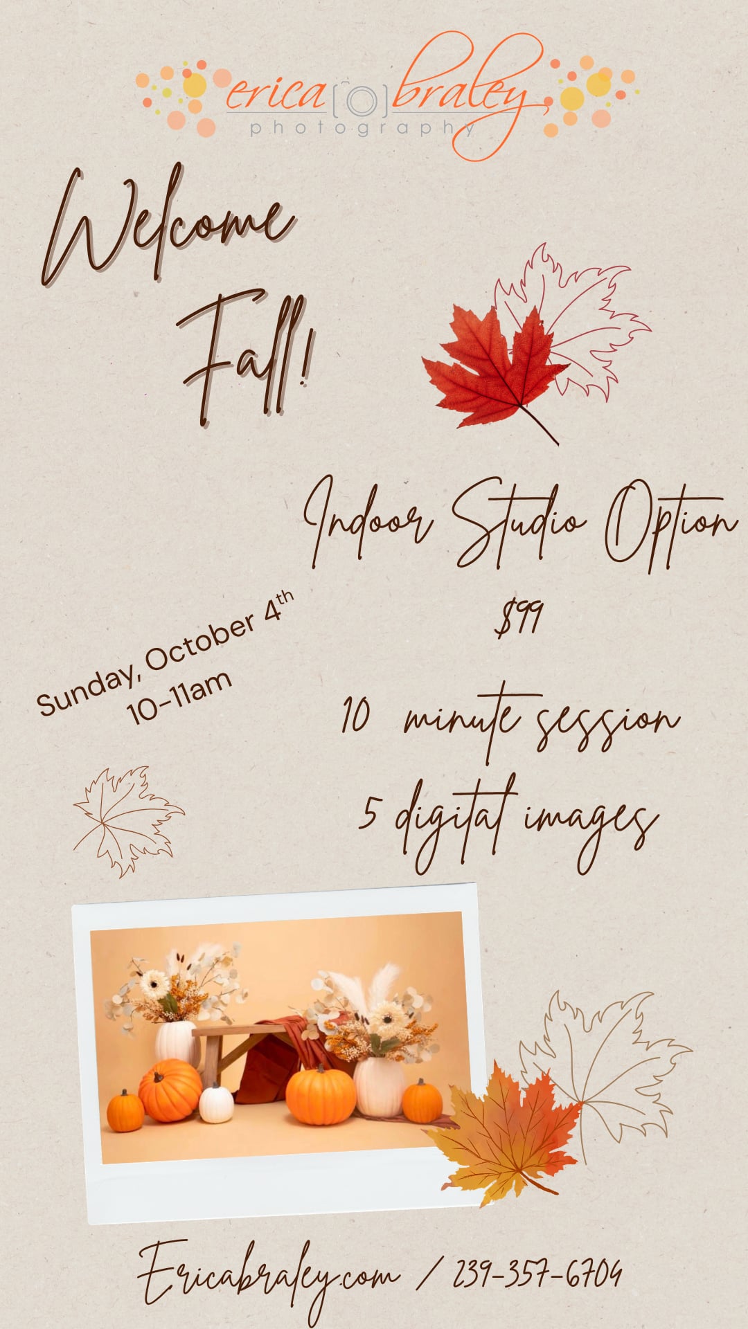 Fall Mini Sessions